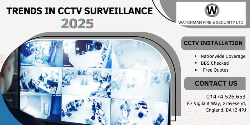 Latest Technologies and Trends in CCTV Surveillance for 2025